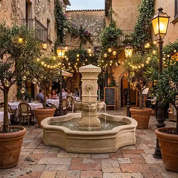 Giannini Rialto Monaco Pond Fountain