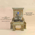 Giannini Garden Savonna Wall Fountain With Legs