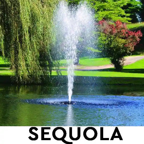 Kasco 3400 JF 3/4 HP Lake Fountain - Sequoia spray pattern