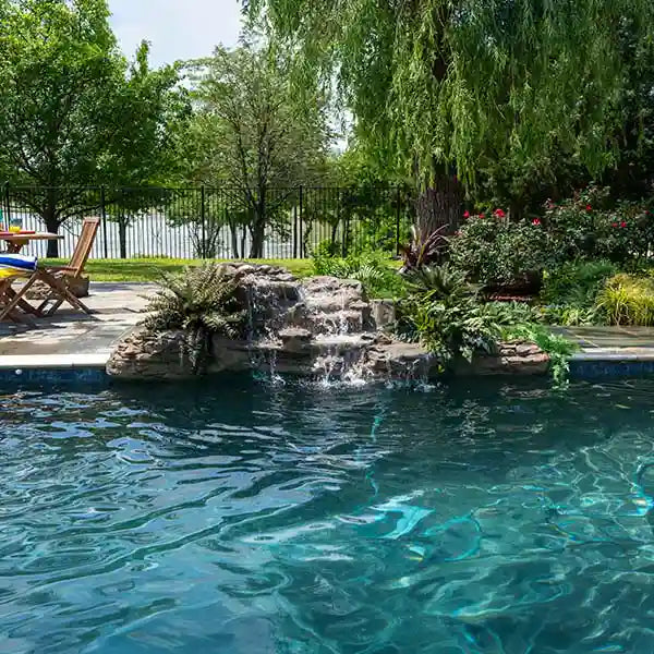 Serenity Medium Pool Waterfall