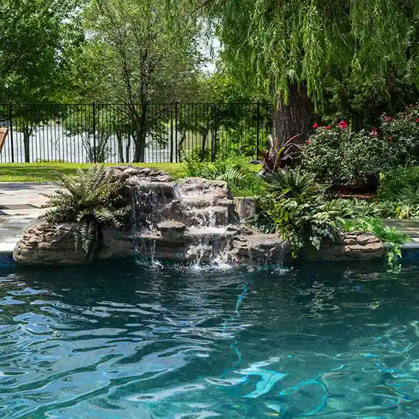 Serenity Medium Pool Waterfall