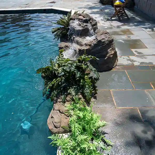 Serenity Medium Pool Waterfall