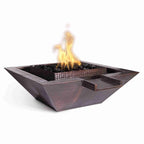 Maya Fire & Water Bowl Gravity Spill Copper