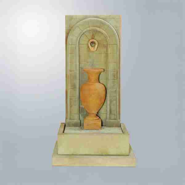 Giannini Garden Tall Etruria Urn Wall Fountain