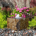 stone fountain