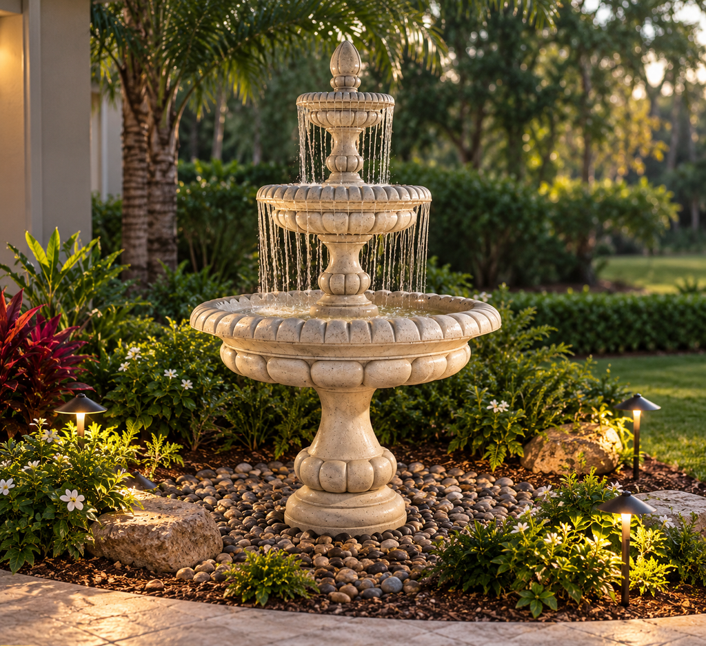 Fiore Pioggia Fountain (For Pond) LG163-FP