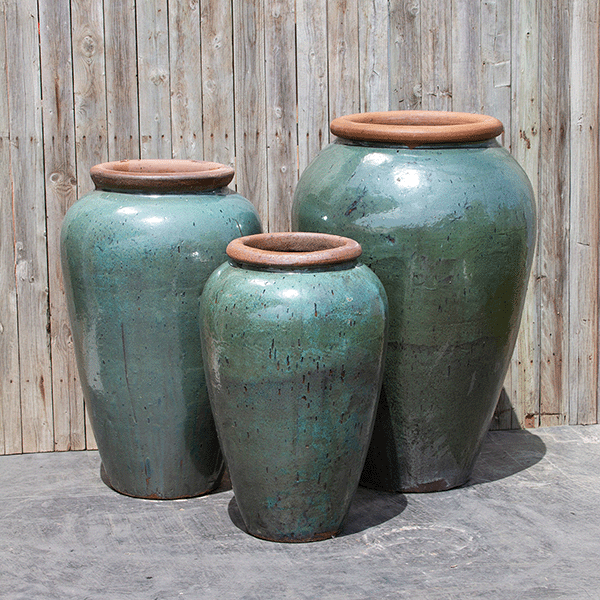 blue 3 jars