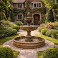 Fiore Stone Mediterranean Fountain w/46 inch Basin