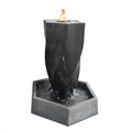 Gist Vortex Garden Fountain with Fire
