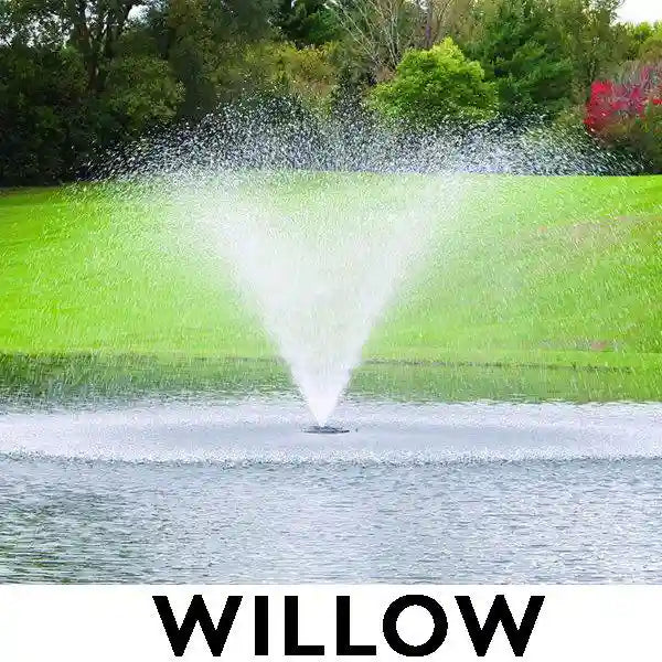 Kasco 4400 JF 1 HP Lake Fountain - Willow spray pattern