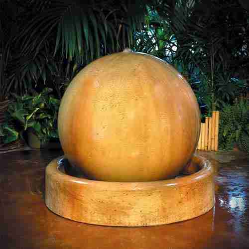Gist Ball and Ring Base Fountain