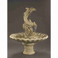 Fiore Dolphins w/Shell Bowl Fountain