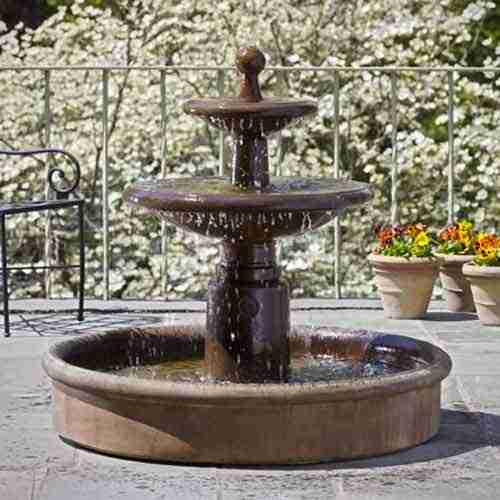 Campania Esplanade Two Tier Fountain