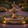 Fiore Stone Verona Fountain With 55" Basin