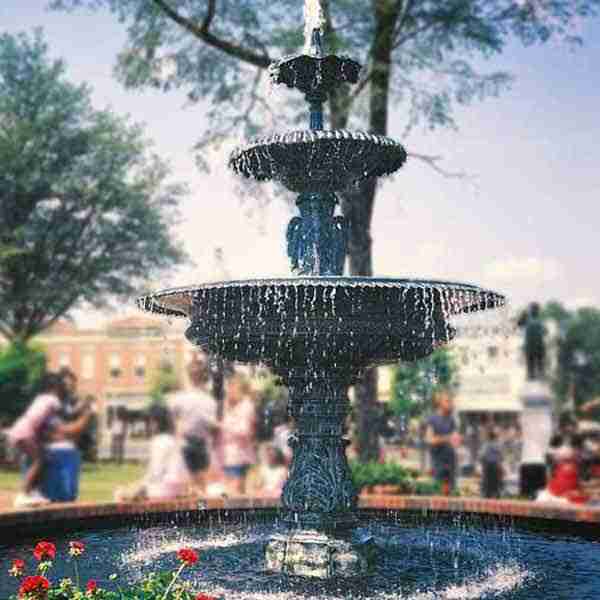 Cast Iron 3-tier Georgia Fountain