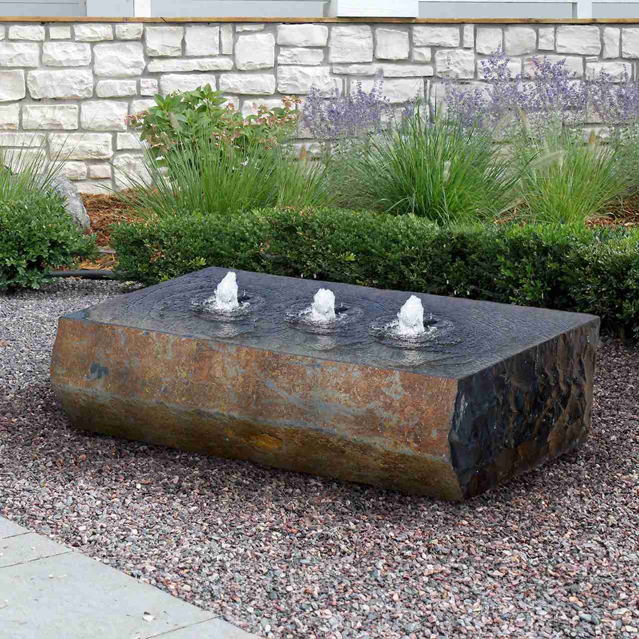 stone 3 bubble fountain