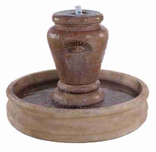 Fiore Jardine Pot Fountain with 55" Basin