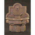 Fiore Small Lion Quatrefoil Wall Fountain