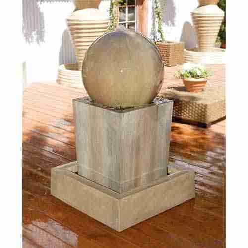 Gist Obtuse Garden Fountain with Ball