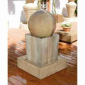 Gist Obtuse Garden Fountain with Ball