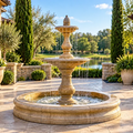 Fiore Three Tier Gran Vista Fountain (for Pond-Basin Not Included)