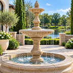 Fiore Gran Vista Fountain With Fiore Pond