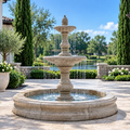 Fiore Gran Vista Fountain With Fiore Pond