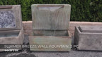 Henri Studio SUMMER BREEZE WALL FOUNTAIN