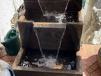 Fiore Tall Uccelli Fountain
