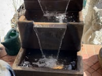 Fiore Tall Uccelli Fountain