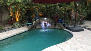 OASIS Pool Waterfall by Universal Rocks