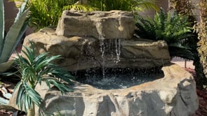 Crescent Falls Pool Waterfall by Universal Rocks