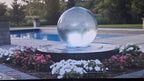 CRYSTAL SPHERE FOUNTAIN 24"