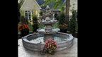 Massarelli Three Tier Renault With 8' Fiberglass Pool