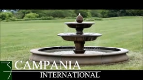 Campania Alessia Fountain in Basin
