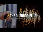 Paradise Fall Rain Curtain With Fire