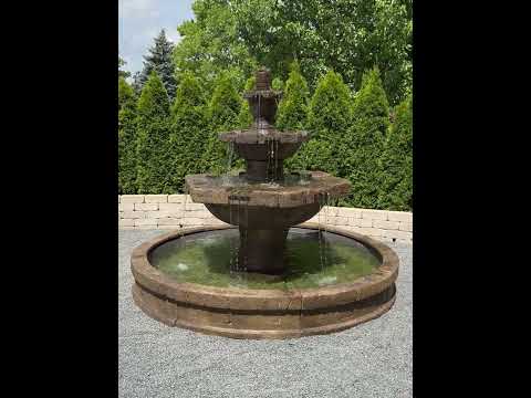 Henri Studio Grenoble Fountain in Basin