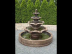 Henri Quattro Tier Fountain in Valencia Basin