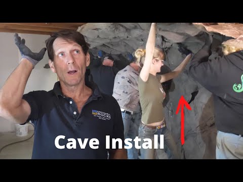 Basalt Rock Wall Panel (large) 14' x 9'