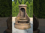 Henri Studio Falling Diamonds Corner Fountain