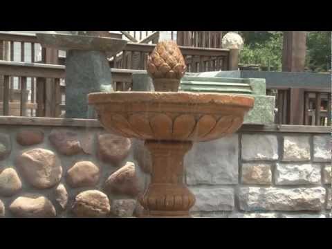 Fiore Mediterranean Fountain Two Tiered