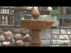 Fiore Mediterranean Fountain Two Tiered