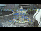 Fiore Tuscany Garden Fountain with 46" basin