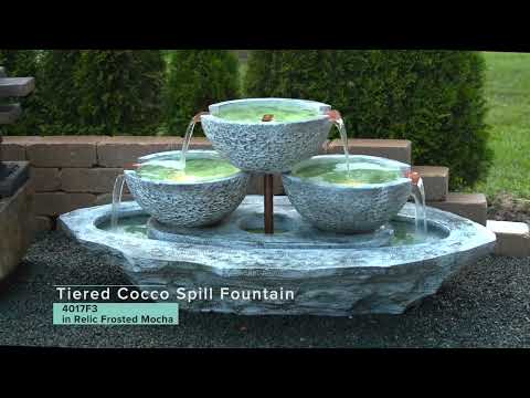 Henri Tiered Coco Spill Fountain