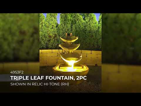 Henri Triple Leaf Fountain