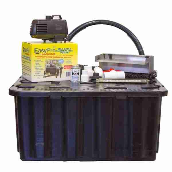 EasyPro Vianti Falls 11" Extended Lip Spillway Kit with blue LED