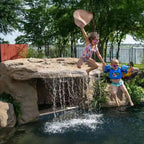 SUNSET GROVE Pool Waterfall by Universal Rocks