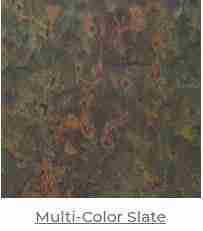Multi Color Slate surface