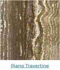 Piano Travertine surface