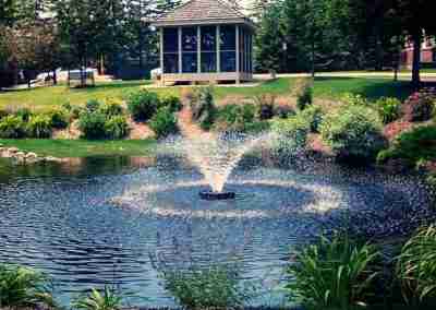 How a Pond Fountain Will Add to Your Landscape Design